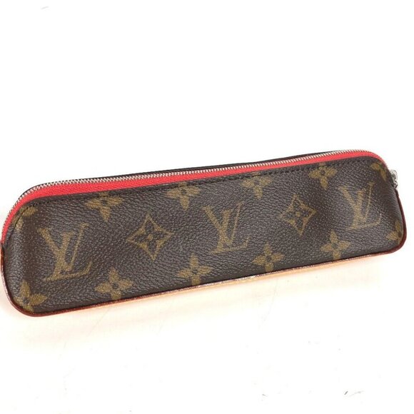LOUIS VUITTON Monogram Trousse Elizabeth stationery pencil case